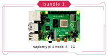 Load image into Gallery viewer, New 2019 Official Original Raspberry Pi 4 Model B Development Board Kit RAM 1G/2G/4G 4 Core CPU 1.5Ghz 3 Speeder Than Pi 3B+