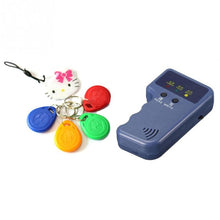 Load image into Gallery viewer, Handheld 125KHz RFID Copier Writer RFID Duplicator EM ID Copier + 5 Pcs EM4305/T5577/CET5200 Rewritable Keyfobs
